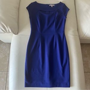 Banana REPUBLIC Sheath, professional dress Sz 2 Blue